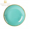 Тарелка круглая d-24 см фарфор Seasons Turquoise